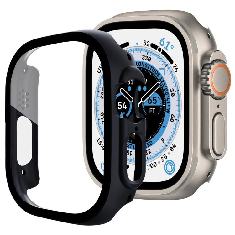 xDfind Tempered Glass Film Integrated PC Watch Cover — Light Purple