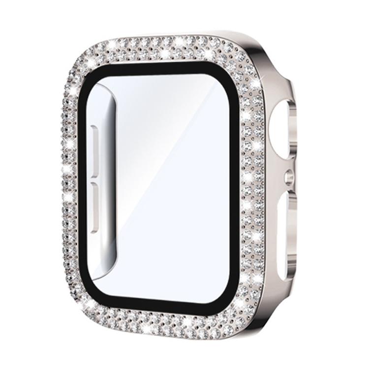 xDfind Double Row Diamond Tempered Glass Film Integrated PC Watch Cover — view 35