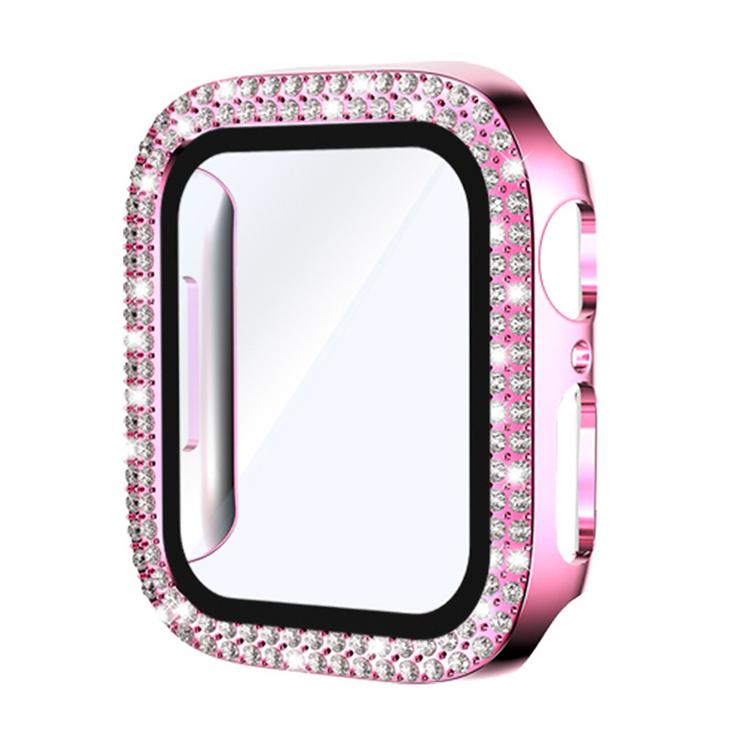 xDfind Double Row Diamond Tempered Glass Film Integrated PC Watch Cover — view 46