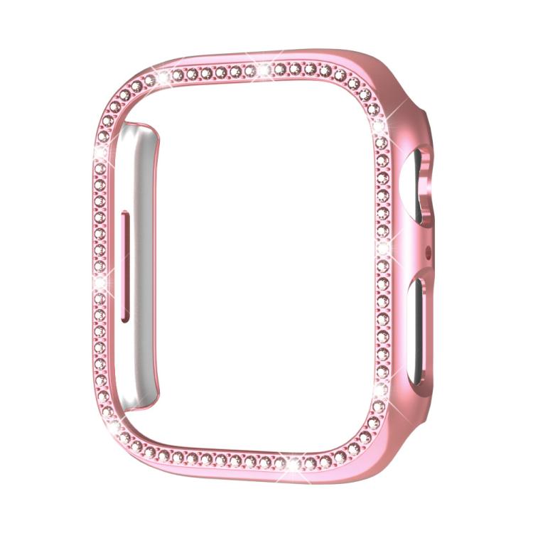 xDfind Single Row Diamond Hollow PC Watch Cover — Transparent