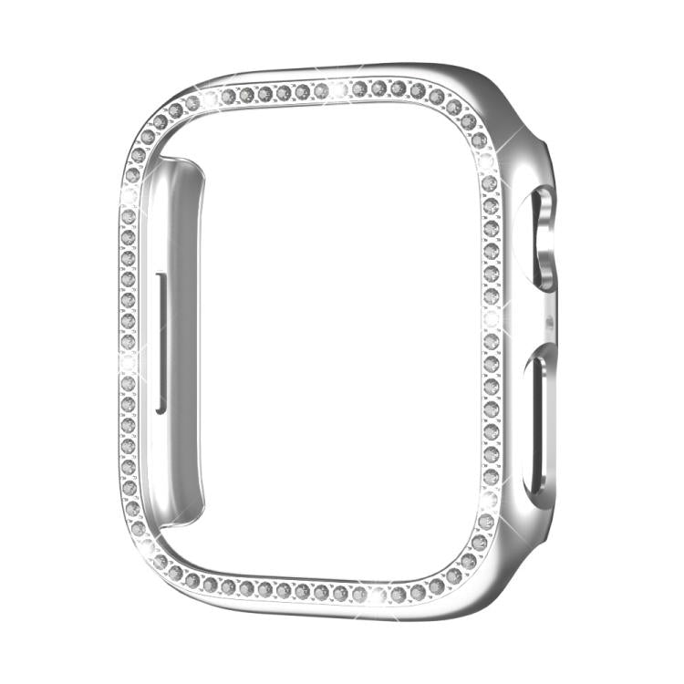 xDfind Single Row Diamond Hollow PC Watch Cover — Red