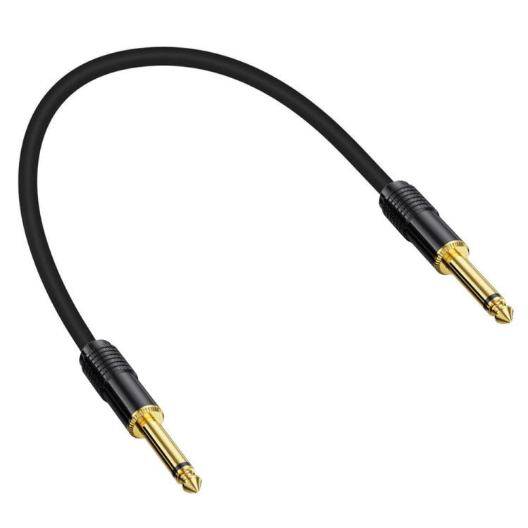Mono Male to Male 6.35mm Mixer Audio Cable