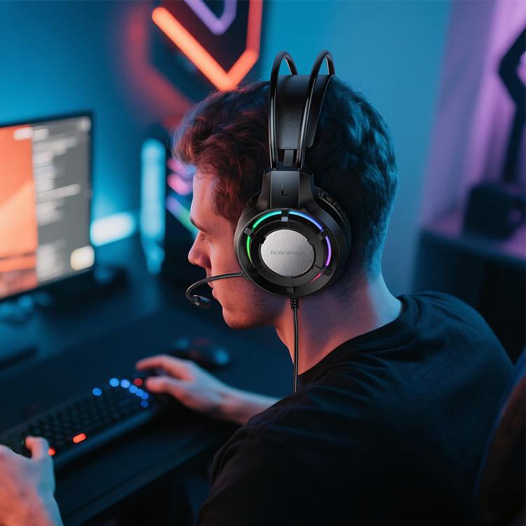 Borofone BO112 Wave Wired Gaming Headphones — view 8