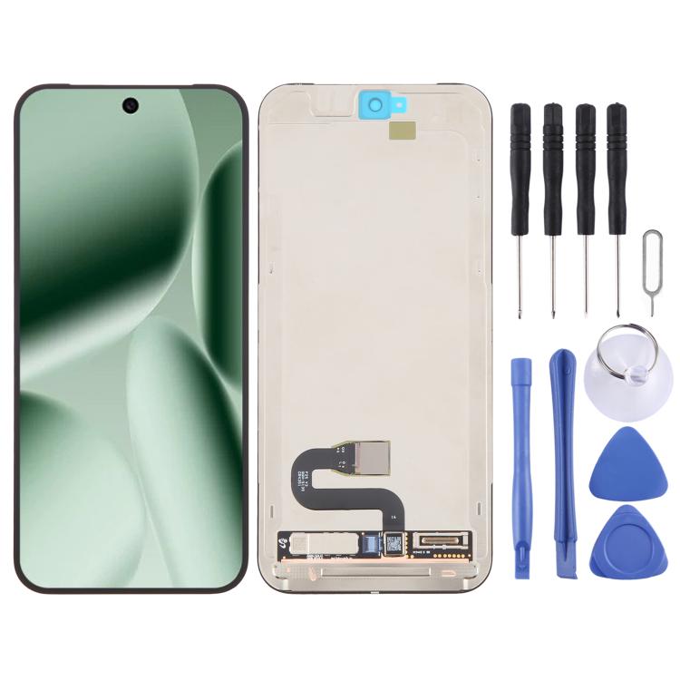 Original LCD Screen Digitizer Full Assembly with Frame, Supporting Fingerprint Identification