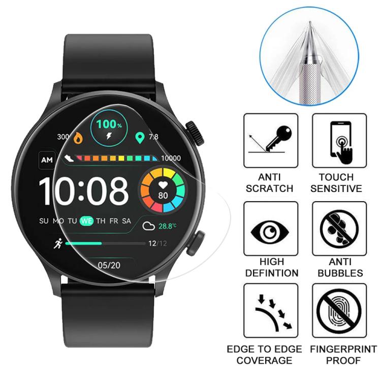 5pcs xDfind Soft Hydrogel Film Full Cover Watch Front Protector