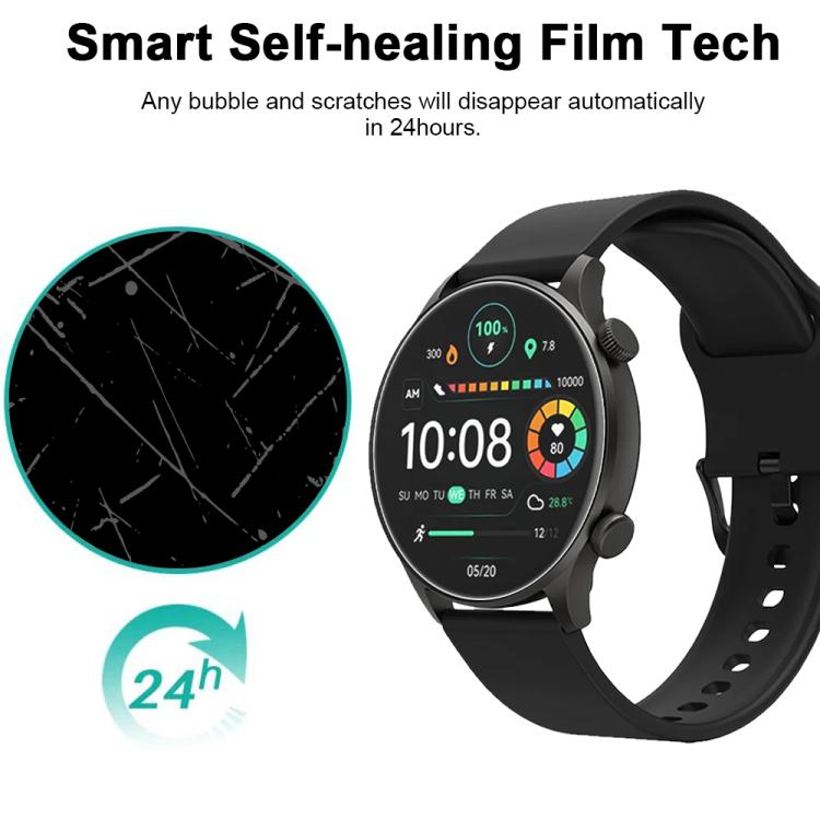 5pcs xDfind Soft Hydrogel Film Full Cover Watch Front Protector