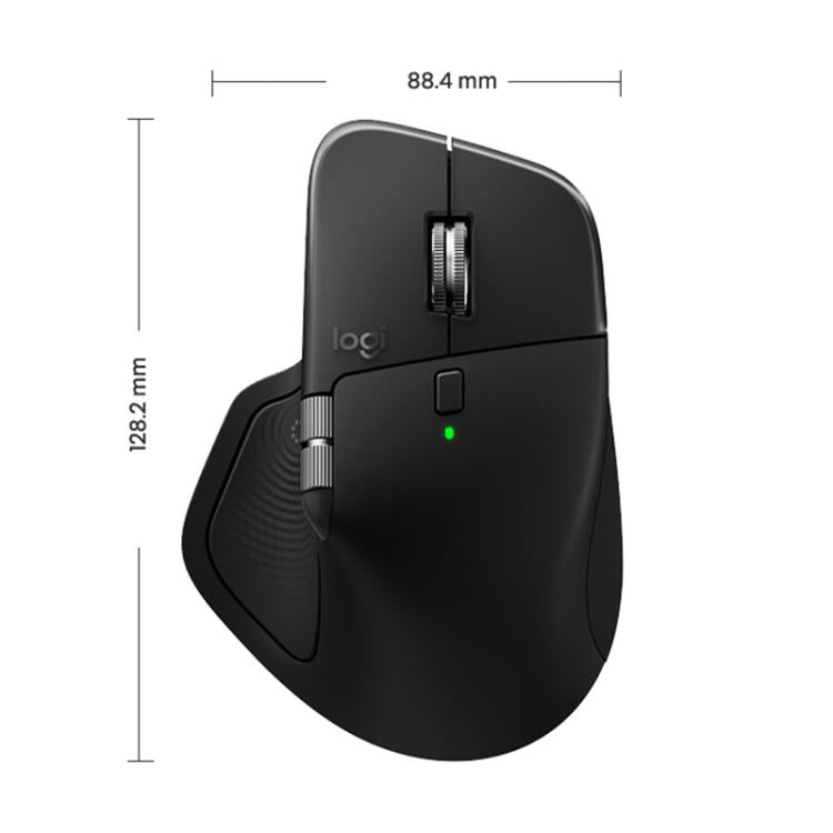 Logitech MX Master 4 8K DPI Wireless Mouse — Grey