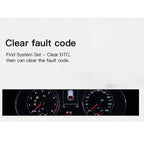 AP-1 Car HUD Head-up Display OBD GPS Driving Computer Code Table