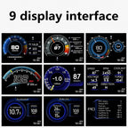 AP-6 Car HUD Head-up Display OBD GPS Driving Computer Code Table