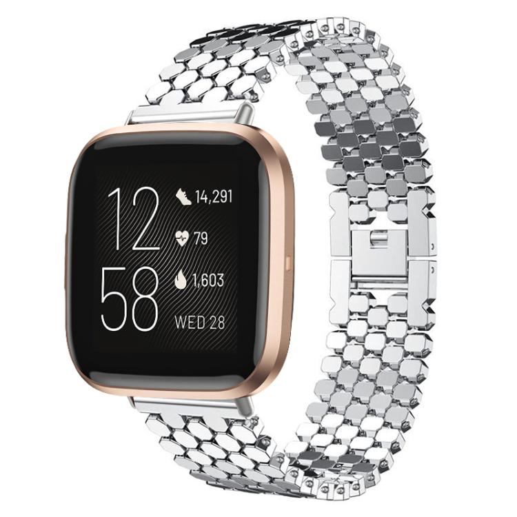 xDfind Fish Scale Texture Metal Watch Band — Rose Gold