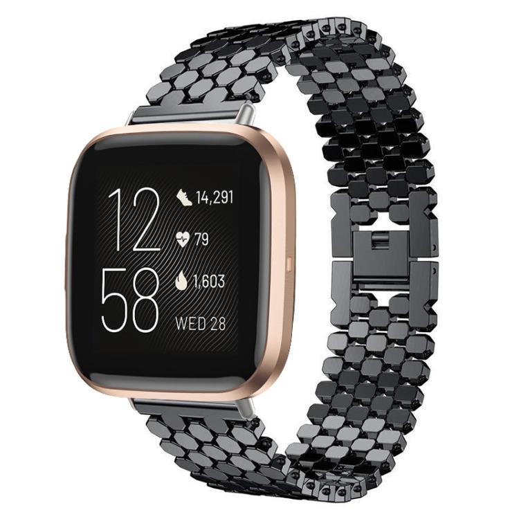 xDfind Fish Scale Texture Metal Watch Band — Gold