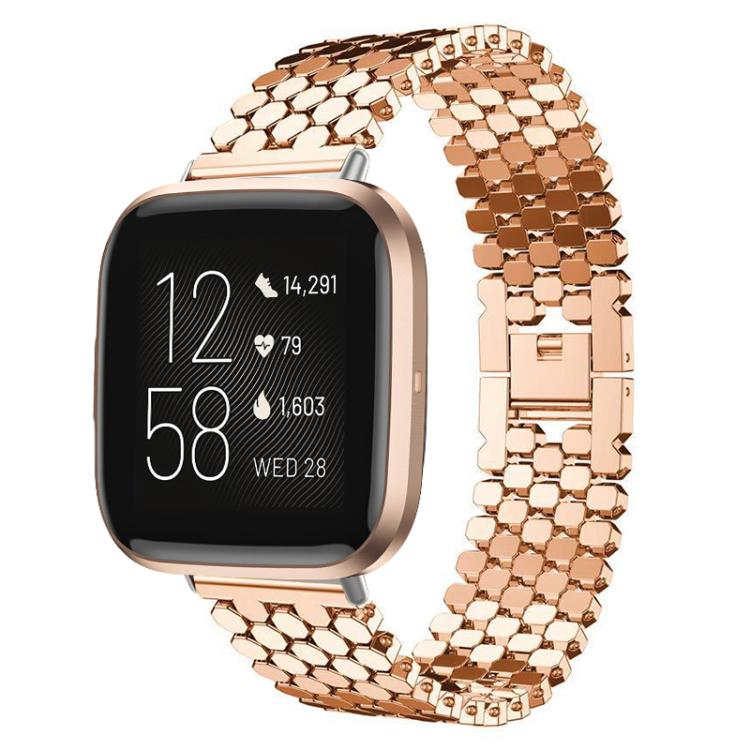 xDfind Fish Scale Texture Metal Watch Band — view 8