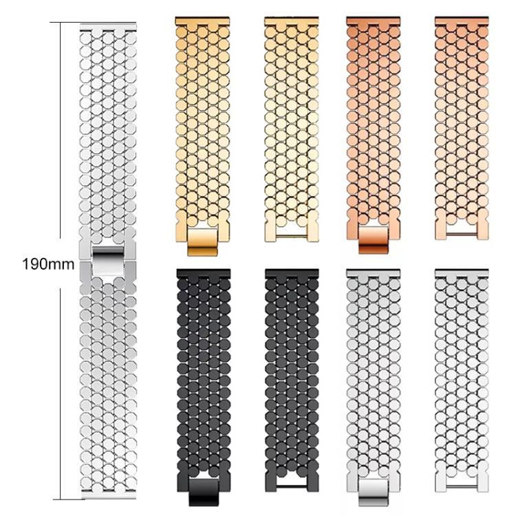 xDfind Fish Scale Texture Metal Watch Band — view 10
