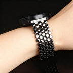 xDfind Fish Scale Texture Metal Watch Band — view 13
