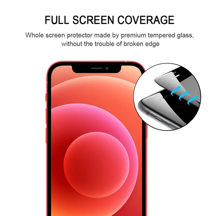 25 PCS Full Glue Full Screen Tempered Glass Film — For iPhone 12 / 12 Pro (25 PCS)