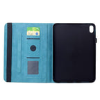 Rotatable Mandala Embossed Smart Leather Tablet Case