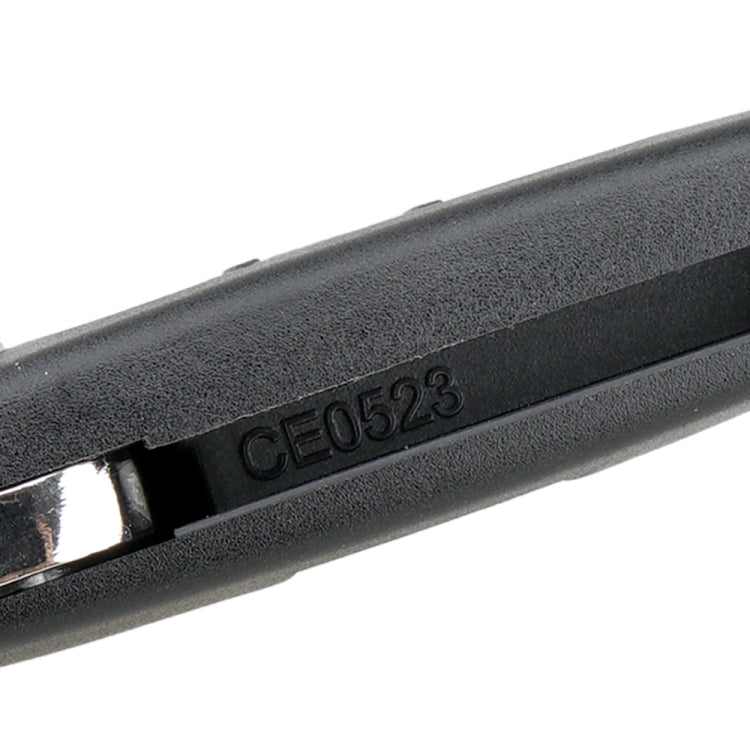 Car 3-button Folding Key Shell Remote Control Case for Peugeot / Citroen