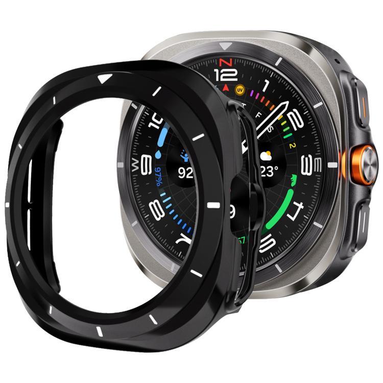 xDfind Scale Frame PC Hollow Watch Cover — Black + White