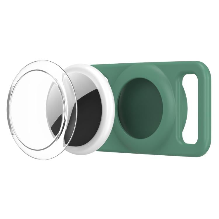 xDfind Silicone Pet Collar Tracker Transparent PC Cover