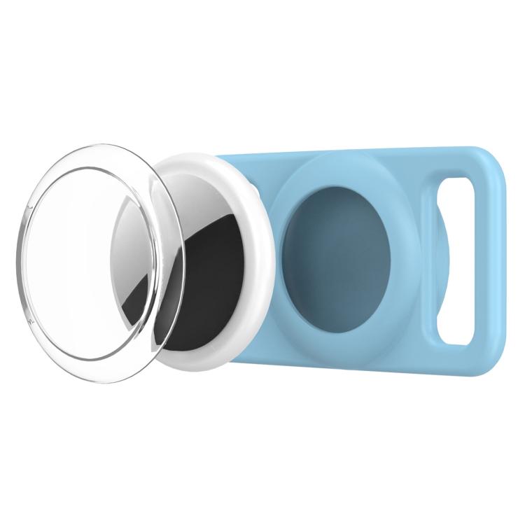 xDfind Silicone Pet Collar Tracker Transparent PC Cover