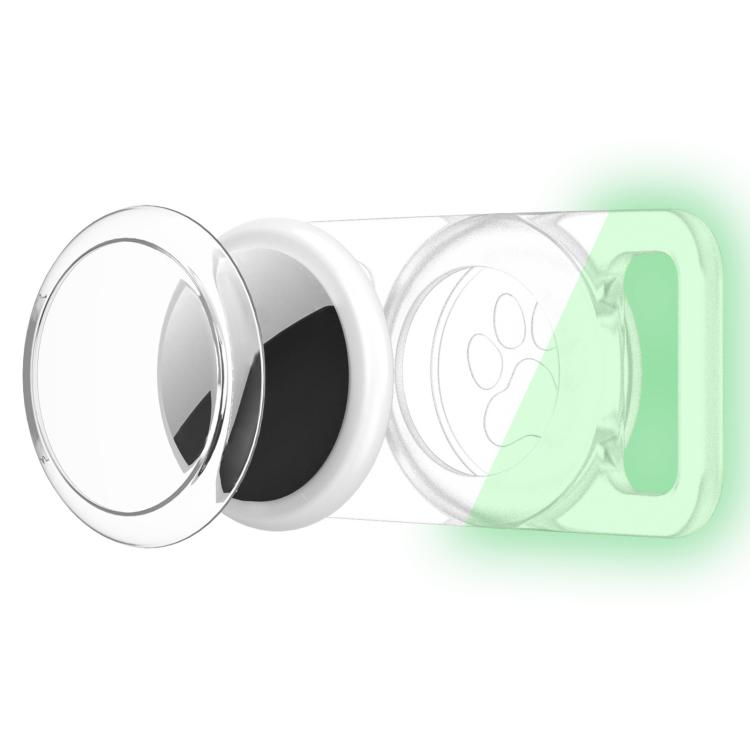 xDfind Silicone Pet Collar Tracker Transparent PC Cover