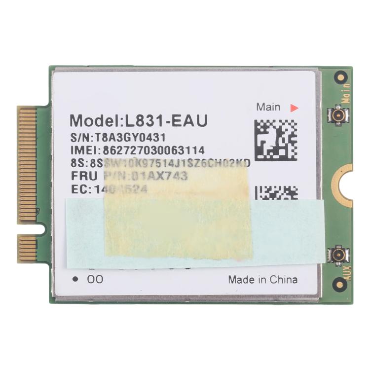 Original L831-EAU 4G Wireless Module For Lenovo ThinkPad T470 T570 X270 P51S 01AX743 01AX743