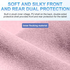 Touch Pad Bluetooth Keyboard Leather Tablet Cover
