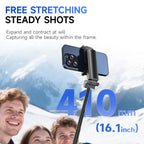 F07 410mm Mini Portable Wireless Remote Control Quadrapod Selfie Stick — view 7