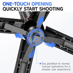 F07 410mm Mini Portable Wireless Remote Control Quadrapod Selfie Stick — view 8
