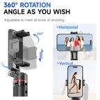F07 410mm Mini Portable Wireless Remote Control Quadrapod Selfie Stick — view 9