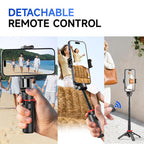 F07 410mm Mini Portable Wireless Remote Control Quadrapod Selfie Stick — view 11