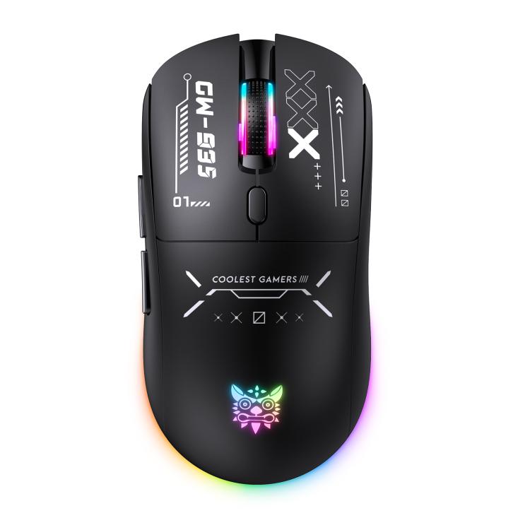 ONIKUMA CW935 12800DPI 2.4GHz + BT + Wired Tri-mode RGB Wireless Mouse