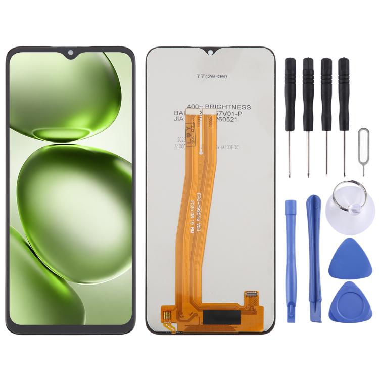 OEM LCD Screen with Digitizer Full Assembly — For Itel Power 70