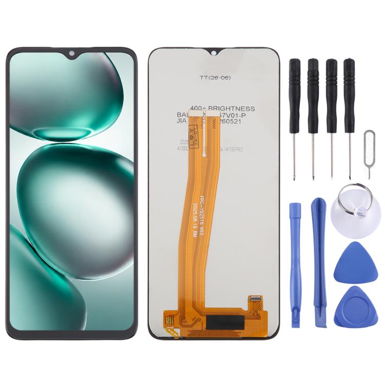 OEM LCD Screen with Digitizer Full Assembly — For Itel City 200 C681LN