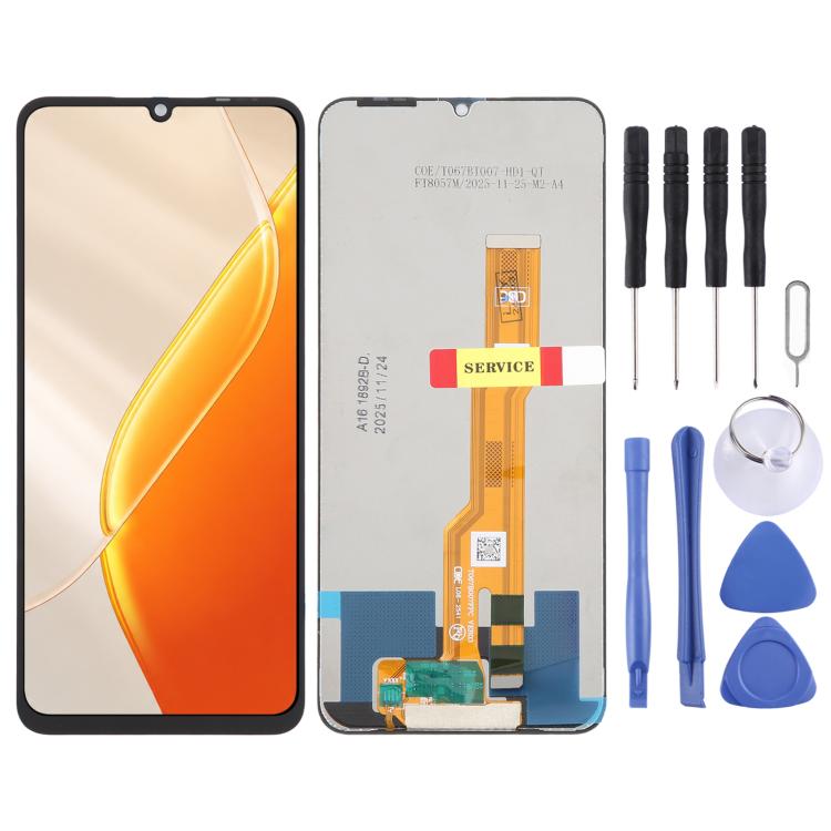 OEM LCD Screen with Digitizer Full Assembly — For Itel A95