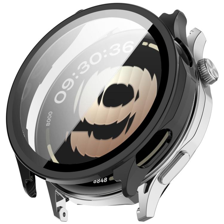 xDfind Tempered Film Integrated PC Watch Protective Cover — Ivory White