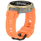 xDfind Solid Color Black Buckle Silicone Watch Band
