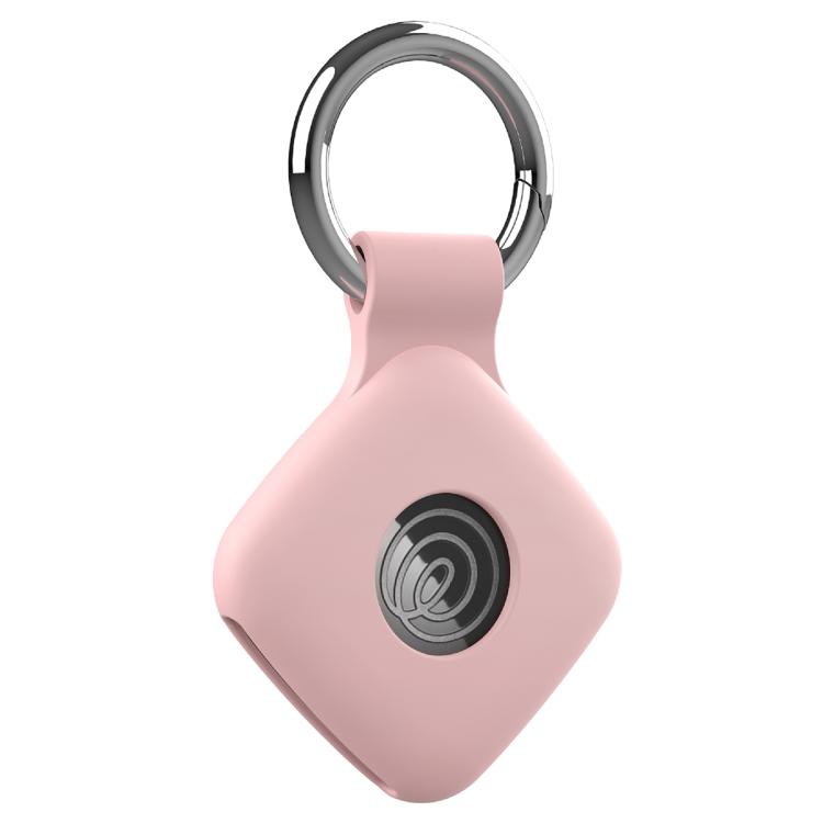xDfind Anti-Loss Device Silicone Protective Cover With Keyring — White