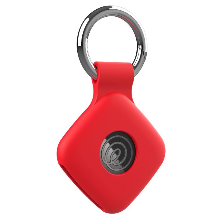 xDfind Anti-Loss Device Silicone Protective Cover With Keyring — Pink