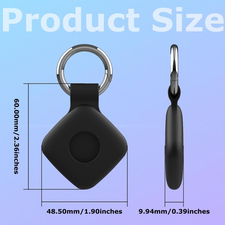 xDfind Anti-Loss Device Silicone Protective Cover With Keyring