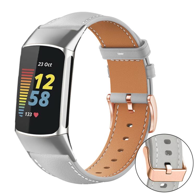 xDfind Rose Gold Buckle Black Shark Fine Grain Vegan Leather Watch Band