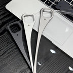 White Glazed Clear Acrylic Hybrid Metal Tablet Case