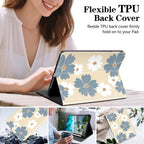 Painted Voltage Vegan Leather Smart Tablet Case with Pen Slot