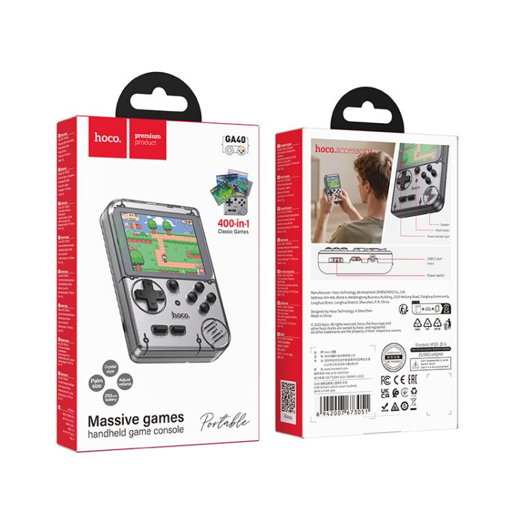 hoco GA40 Brilliant Portable Vertical Screen Handheld Game Console