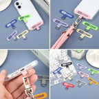 XDcase 5pcs Phone Tether Tab Cellphone Lanyard Patch Connector Part