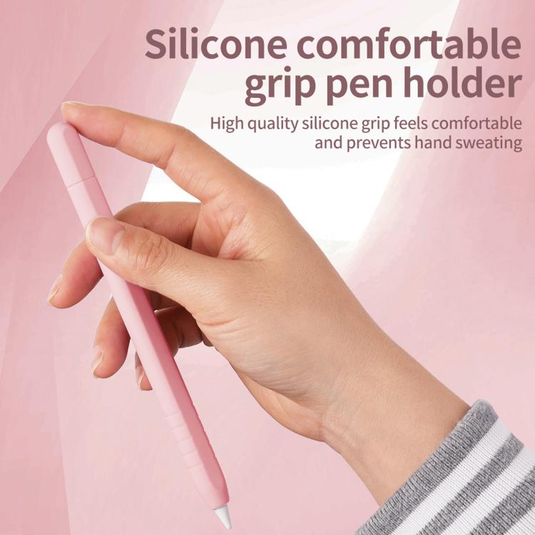 XDcase Solid Color Detachable Cap Silicone Stylus Pen Sleeve