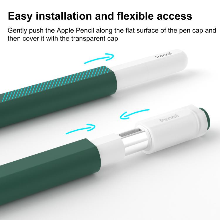 XDcase Jelly Detachable Cap Silicone Stylus Pen Sleeve