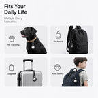 XDcase Vegan Leather Protective Case with Metal Ring