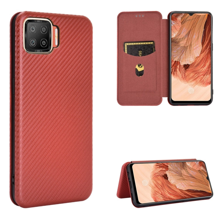 Carbon Fiber Texture Magnetic Horizontal Flip TPU + PC + PU Leather Case with Card Slot — view 12
