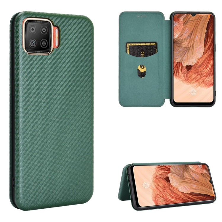 Carbon Fiber Texture Magnetic Horizontal Flip TPU + PC + PU Leather Case with Card Slot — view 13